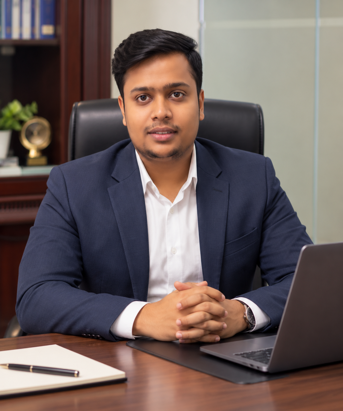 Corporate portrait of Mudit Jain, Founder and Owner